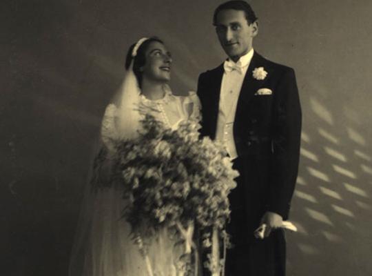 Brudebilde 1938, Håkon og Amalie Laksov