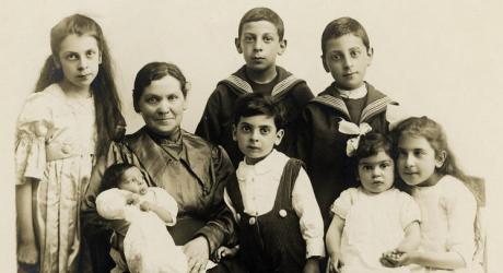 Familien Laksov/Scheer før krigen